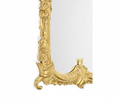 Зеркало Jonathan Charles Tall Gilded with Scallop Shell Mirror арт 494373-GIL: фото 3