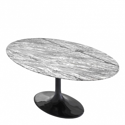 Обеденный стол EICHHOLTZ DINING TABLE SOLO GREY арт 112550: фото 2