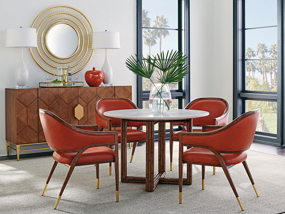 Обеденный стол LEXINGTON Arcadia Marble Top Breakfast Table арт 575-870C: фото 4