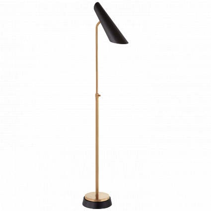 Напольная лампа Visual Comfort Franca Adjustable Floor Lamp Black арт ARN1401HAB-BLK: фото 1