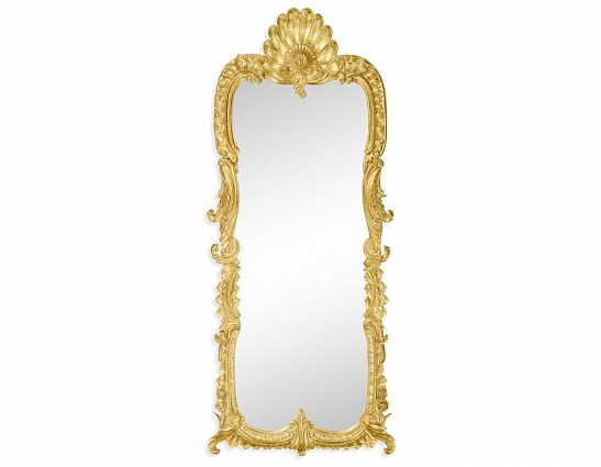 Зеркало Jonathan Charles Tall Gilded with Scallop Shell Mirror арт 494373-GIL: фото 1