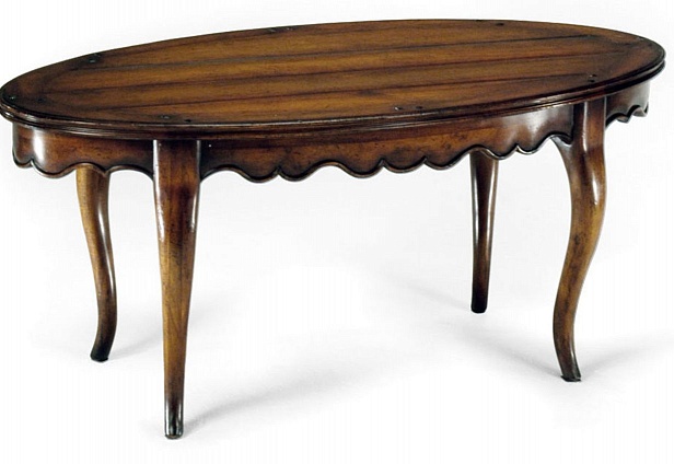 Коктейльный стол Jonathan Charles French Style Oval Coffee Table арт 492045: фото 1