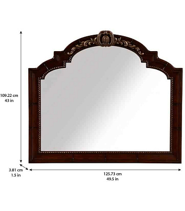 Зеркало A.R.T. Furniture VALENCIA MIRROR ANTIQUE арт 209121-230: фото 3