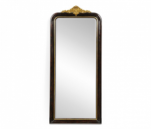Зеркало Jonathan Charles Black & Gilded Mirror арт 494182-EBF: фото 1