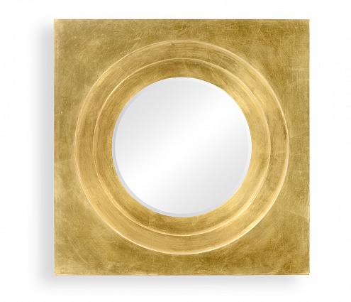 Зеркало Jonathan Charles Gilded Framed Round Mirror арт 494772-GIL: фото 1