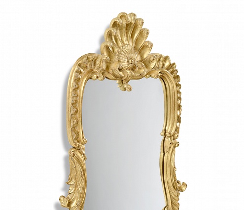 Зеркало Jonathan Charles Tall Gilded with Scallop Shell Mirror арт 494373-GIL: фото 2