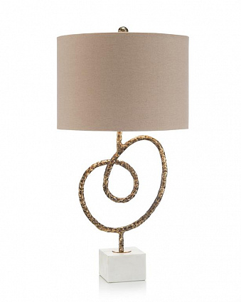 Настольная лампа John-Richard Antique Brass Knot Table Lamp арт JRL-10006: фото 1