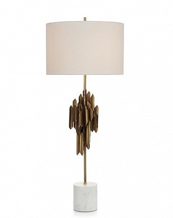Настольная лампа John-Richard Antique Brass Table Lamp арт JRL-9661: фото 1